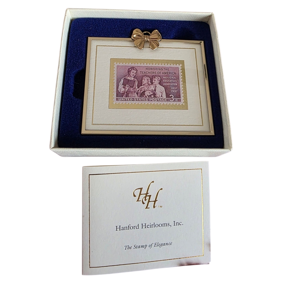 Hanford Heirlooms Pink Teachers Stamp Frame